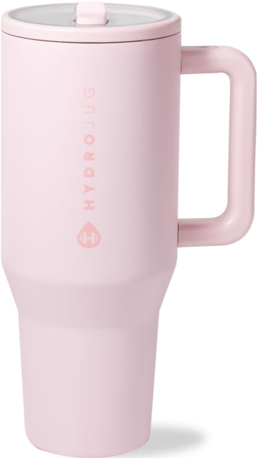 HydroJug Traveler 32oz, Insulated Tumbler with Handle & Straw, Fruit Punch - Image 5