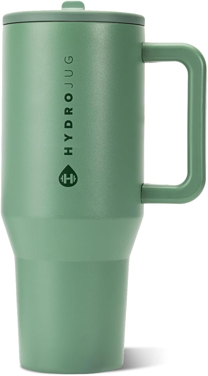 HydroJug Traveler 32oz, Insulated Tumbler with Handle & Straw, Fruit Punch - Image 6