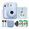 Fujifilm Instax Mini 12 Instant Camera withCarry Bag & 10 Film Sheets Selfie ElectronicPortable Flash Compact
